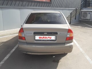 2007 Hyundai Accent ТагАЗ II, бежевый, 350000 рублей, вид 4