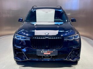 2021 BMW X7 40d I (G07), синий, 7600000 рублей, вид 2