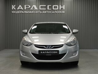2012 Hyundai Elantra V (MD), серебристый, 950000 рублей, вид 3