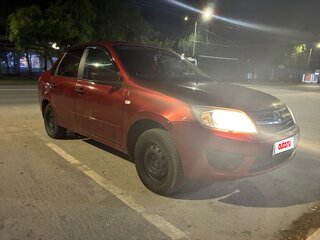 2017 Lada (ВАЗ) Granta I, красный, 450000 рублей, вид 2