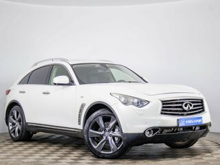 2012 Infiniti FX37 II (S51) Рестайлинг, белый, 1949000 рублей, вид 1
