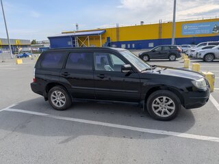 2007 Subaru Forester II Рестайлинг, чёрный, 870000 рублей, вид 3