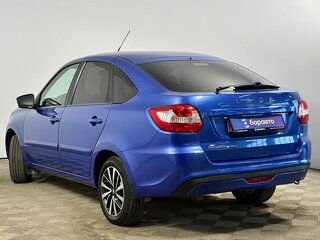 2020 Lada (ВАЗ) Granta I Рестайлинг, синий, 780000 рублей, вид 3