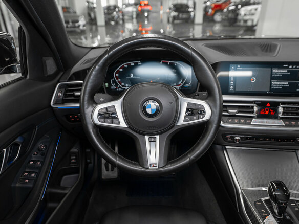 2021 BMW 3 серии 320d xDrive VII (G2x), чёрный, 3800000 рублей - вид 9