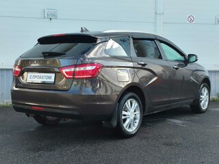 2019 Lada (ВАЗ) Vesta SW I, коричневый, 795000 рублей, вид 4