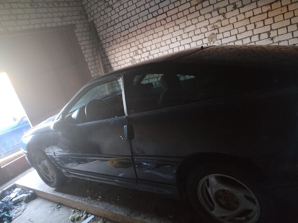 1991 Ford Probe I, чёрный - вид 1