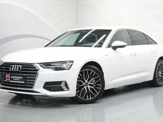 2019 Audi A6 45 TFSI V (C8), белый, 3599000 рублей, вид 1