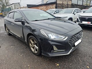 2018 Hyundai Sonata VII (LF) Рестайлинг, чёрный, 1300000 рублей, вид 1