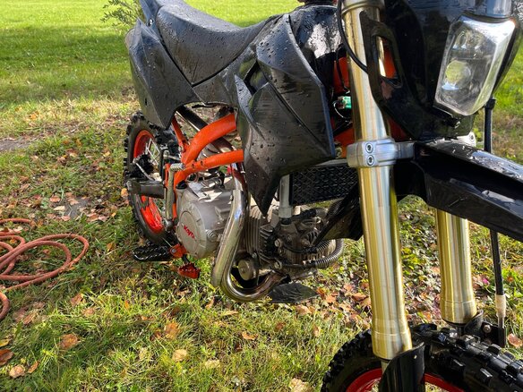 2025 Kayo Evolution YX140EM, чёрный, 55000 рублей - вид 5