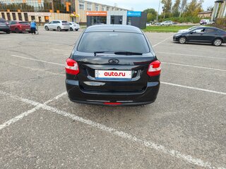 2015 Lada (ВАЗ) Granta I, чёрный, 350000 рублей, вид 4