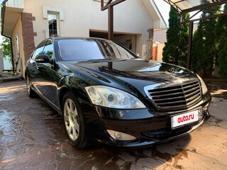 2008 Mercedes-Benz S-Класс 320 Long V (W221), чёрный, 1300000 рублей, вид 4