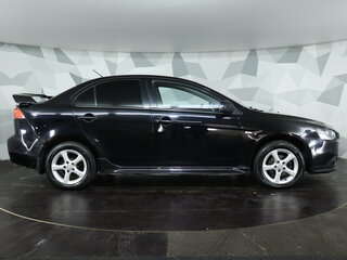 2012 Mitsubishi Lancer X Рестайлинг, чёрный, 739000 рублей, вид 4