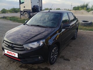 2021 Lada (ВАЗ) Granta I Рестайлинг, чёрный, 700000 рублей, вид 1