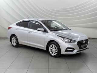 2017 Hyundai Solaris II, серебристый, 1198000 рублей, вид 1