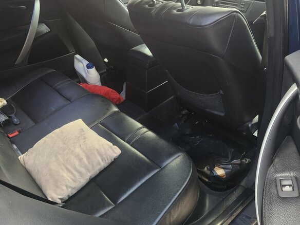 2004 BMW X3 30i I (E83), синий, 850000 рублей - вид 5