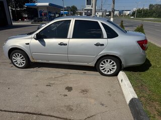 2013 Lada (ВАЗ) Granta I, серебристый, 360000 рублей, вид 4