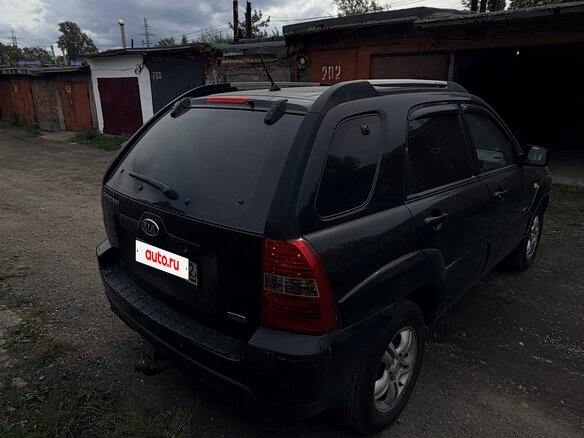 2005 Kia Sportage II, чёрный, 700000 рублей - вид 5