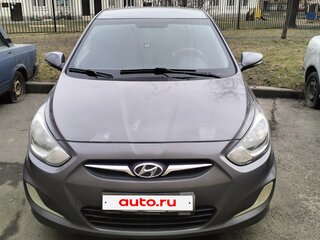 2012 Hyundai Solaris I, серый, 750000 рублей, вид 2