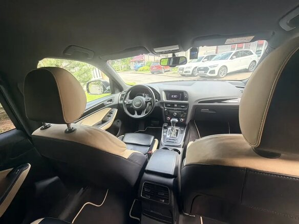 2014 Audi Q5 I (8R) Рестайлинг, синий, 2220000 рублей - вид 20