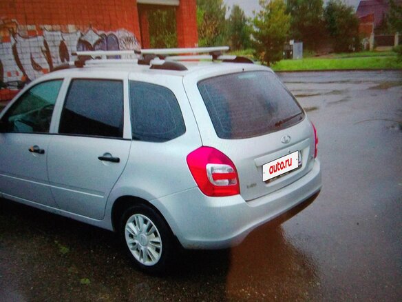 2015 Lada (ВАЗ) Kalina II, серебристый, 695000 рублей - вид 6