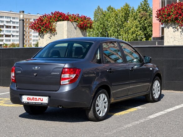 2017 Lada (ВАЗ) Granta I, серебристый, 499999 рублей - вид 3