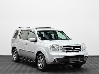 2014 Honda Pilot II Рестайлинг, серебристый, 1765000 рублей, вид 1