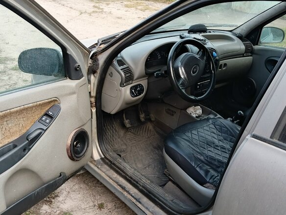 2007 Lada (ВАЗ) Kalina I, бежевый, 110000 рублей - вид 5