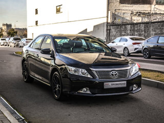 2012 Toyota Camry VII (XV50), чёрный, 1439000 рублей, вид 5