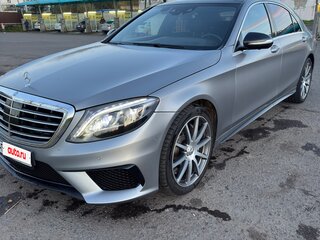 2016 Mercedes-Benz S-Класс AMG 63 AMG Long III (W222, C217), серый, 3750000 рублей, вид 1