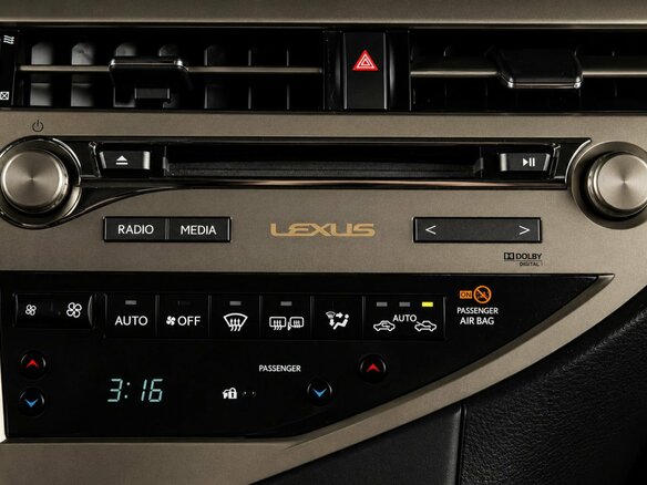 2013 Lexus RX 350 III Рестайлинг, красный, 2139000 рублей - вид 14