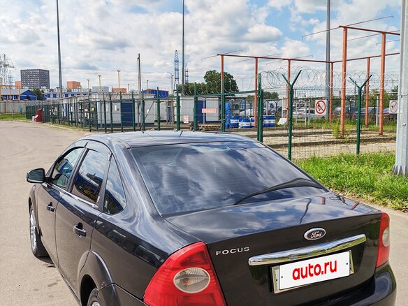 2008 Ford Focus II Рестайлинг, чёрный - вид 6