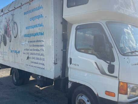 2007 Hyundai HD78, белый, 650000 рублей, вид 2