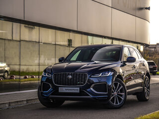 2021 Jaguar F-Pace I Рестайлинг, синий, 5530000 рублей, вид 1