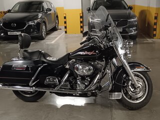 2002 Harley-Davidson Road King, чёрный, 670000 рублей, вид 3