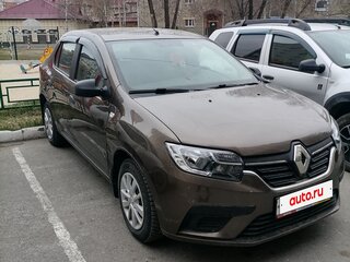 2019 Renault Logan II Рестайлинг, коричневый, 1000000 рублей, вид 2