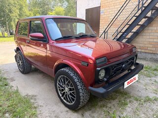 2013 Lada (ВАЗ) 2121 (4x4) I Рестайлинг, красный, 600000 рублей, вид 2