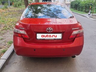 2007 Toyota Camry VI (XV40), красный, 1130000 рублей, вид 5