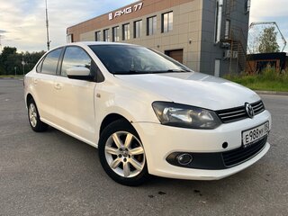 2013 Volkswagen Polo V, белый, 549000 рублей, вид 4
