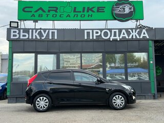 2015 Hyundai Solaris I Рестайлинг, чёрный, 969000 рублей, вид 4