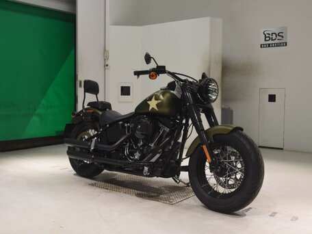 2017 Harley-Davidson Softail Slim, зелёный, 1220000 рублей, вид 4