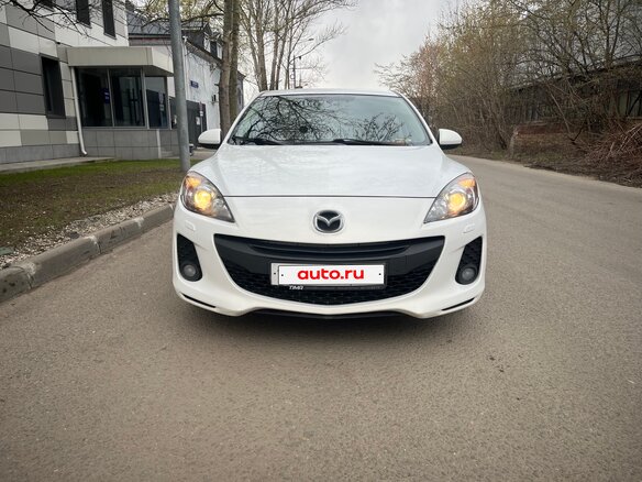 2011 Mazda 3 II (BL) Рестайлинг, белый, 650000 рублей - вид 2