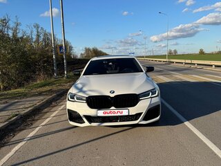 2021 BMW 5 серии 530i VII (G30/G31/G38) Рестайлинг, белый, 5800000 рублей, вид 4