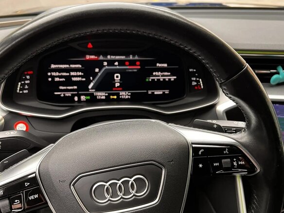 2018 Audi A6 50 TDI V (C8), синий - вид 24
