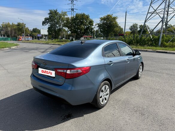2011 Kia Rio III, голубой, 559000 рублей - вид 7