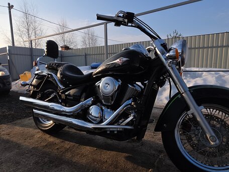 2014 Kawasaki VN900 Vulcan, чёрный, 550000 рублей, вид 1