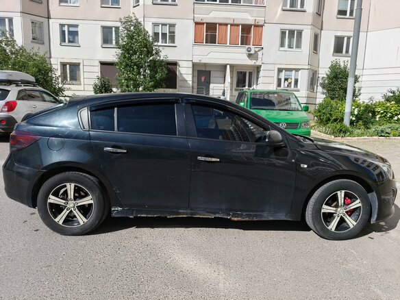 2013 Chevrolet Cruze I Рестайлинг, чёрный - вид 6