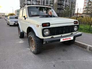 1999 Lada (ВАЗ) 2121 (4x4) I Рестайлинг, белый, 100000 рублей, вид 2