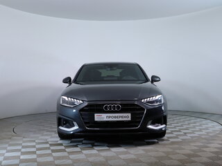 2021 Audi A4 35 TDI V (B9) Рестайлинг, серый, 3035000 рублей, вид 2