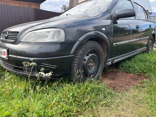 2001 Opel Astra G, чёрный, 350000 рублей, вид 2