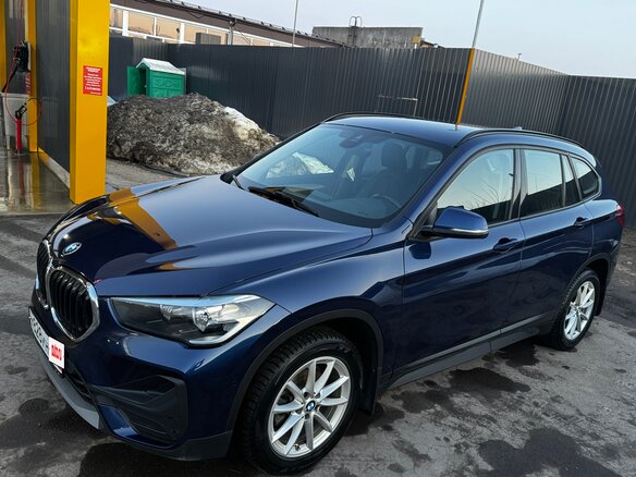 2020 BMW X1 16d sDrive II (F48) Рестайлинг, синий, 2320000 рублей - вид 12